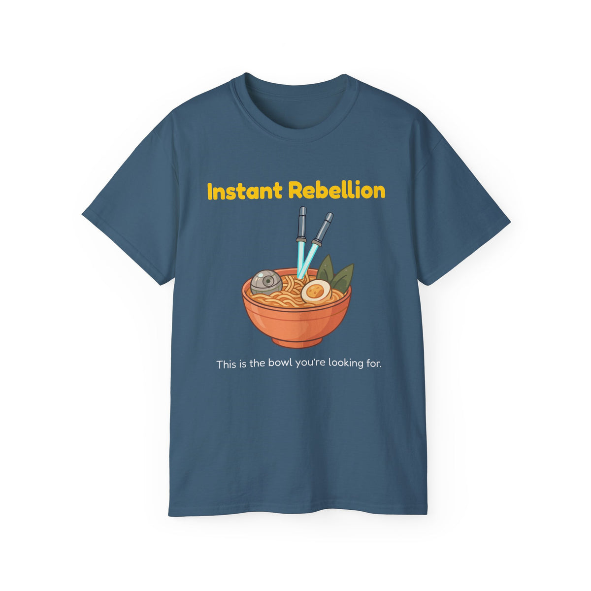 Funny Instant Ramen Unisex Ultra Cotton Tee – Perfect for Food Jedi!