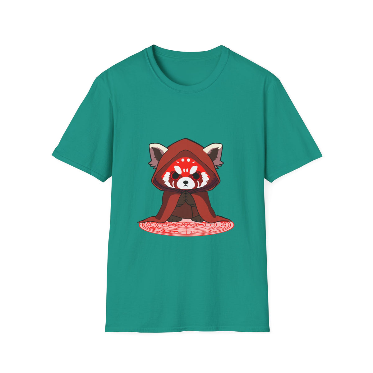 Cloaked Red Panda Unisex Softstyle T-Shirt