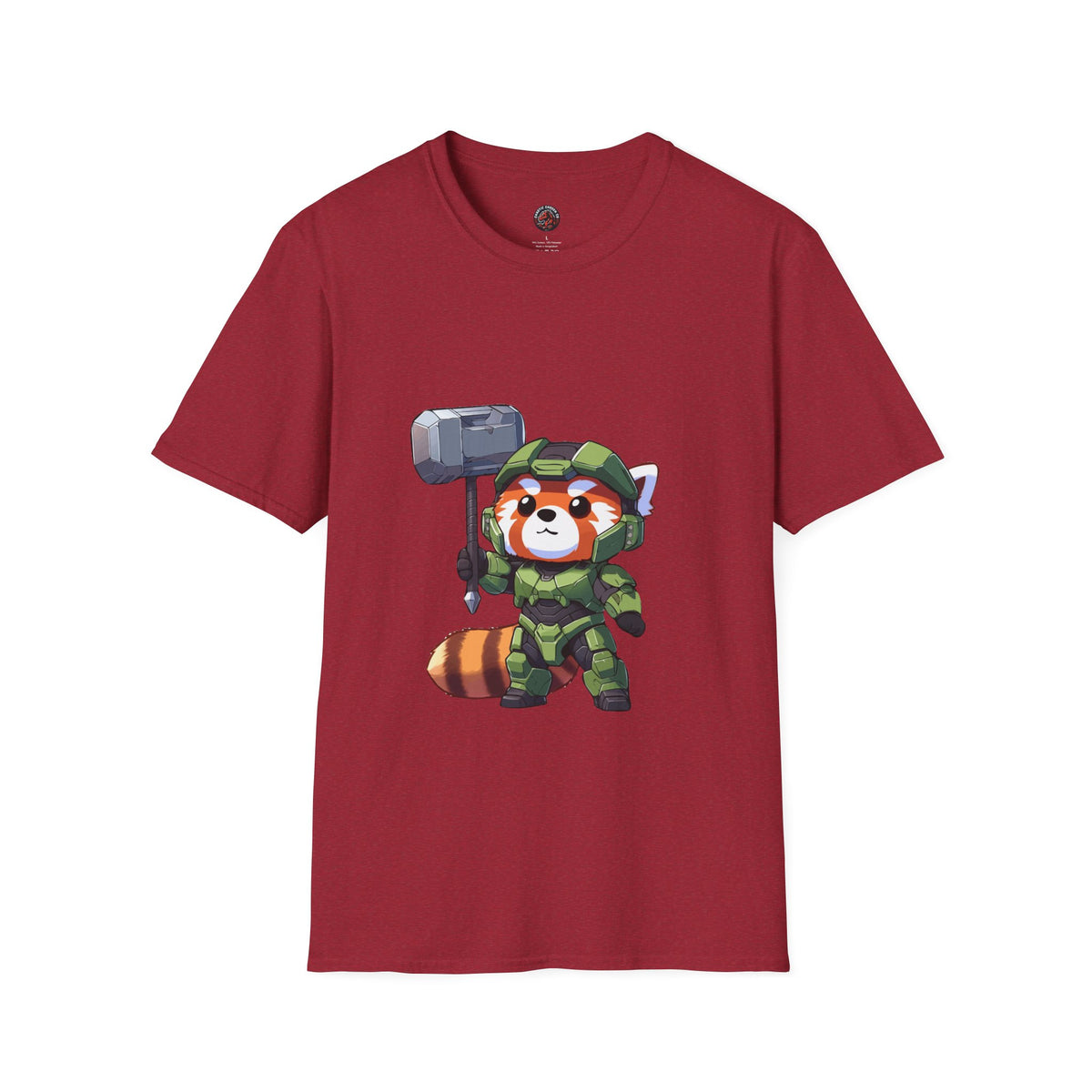 Spartan Red Panda Unisex Softstyle T-Shirt