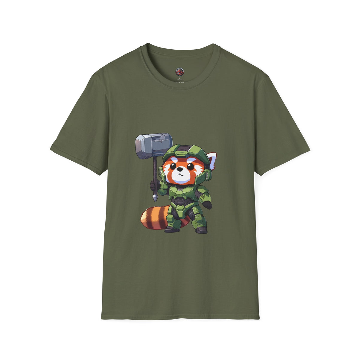 Spartan Red Panda Unisex Softstyle T-Shirt