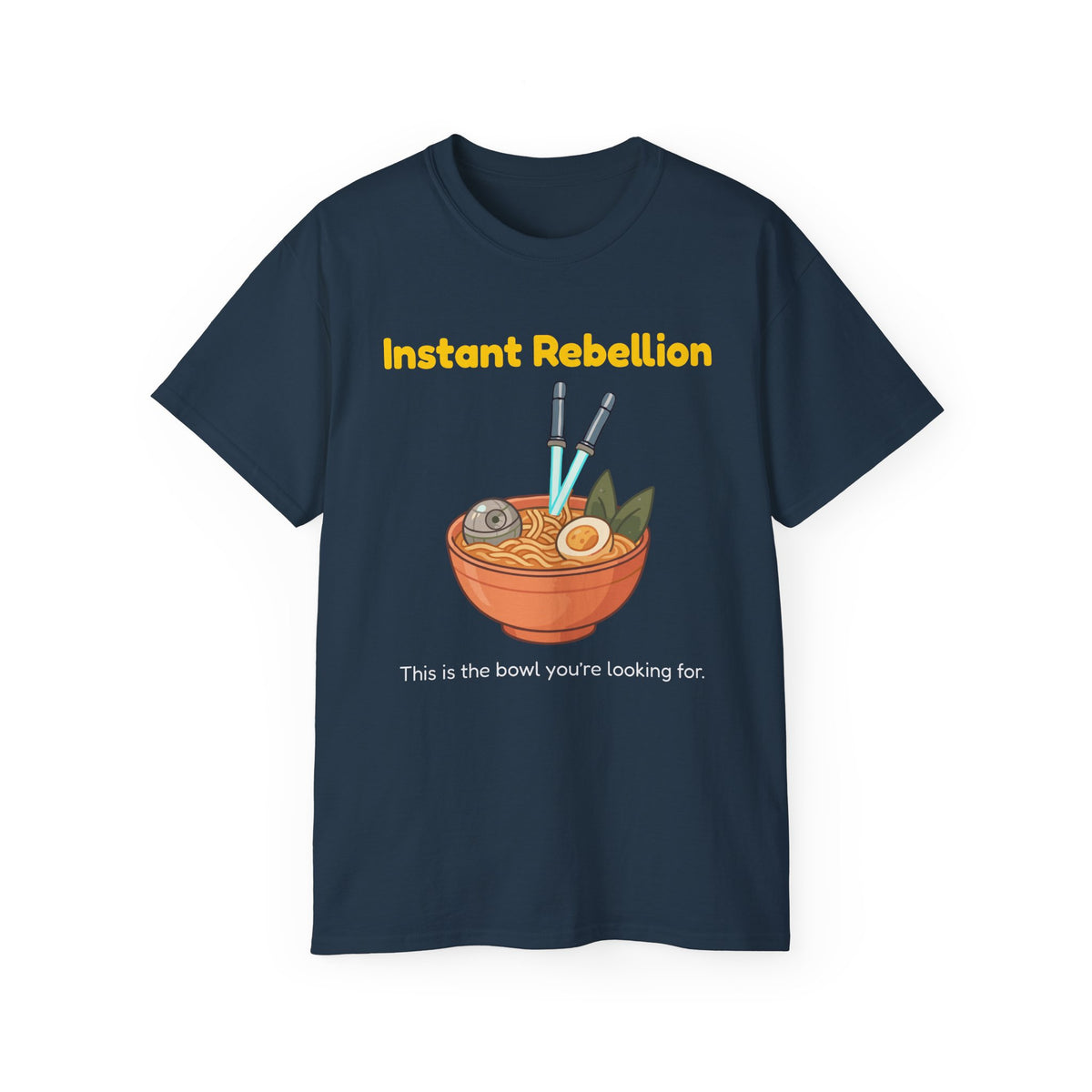 Funny Instant Ramen Unisex Ultra Cotton Tee – Perfect for Food Jedi!