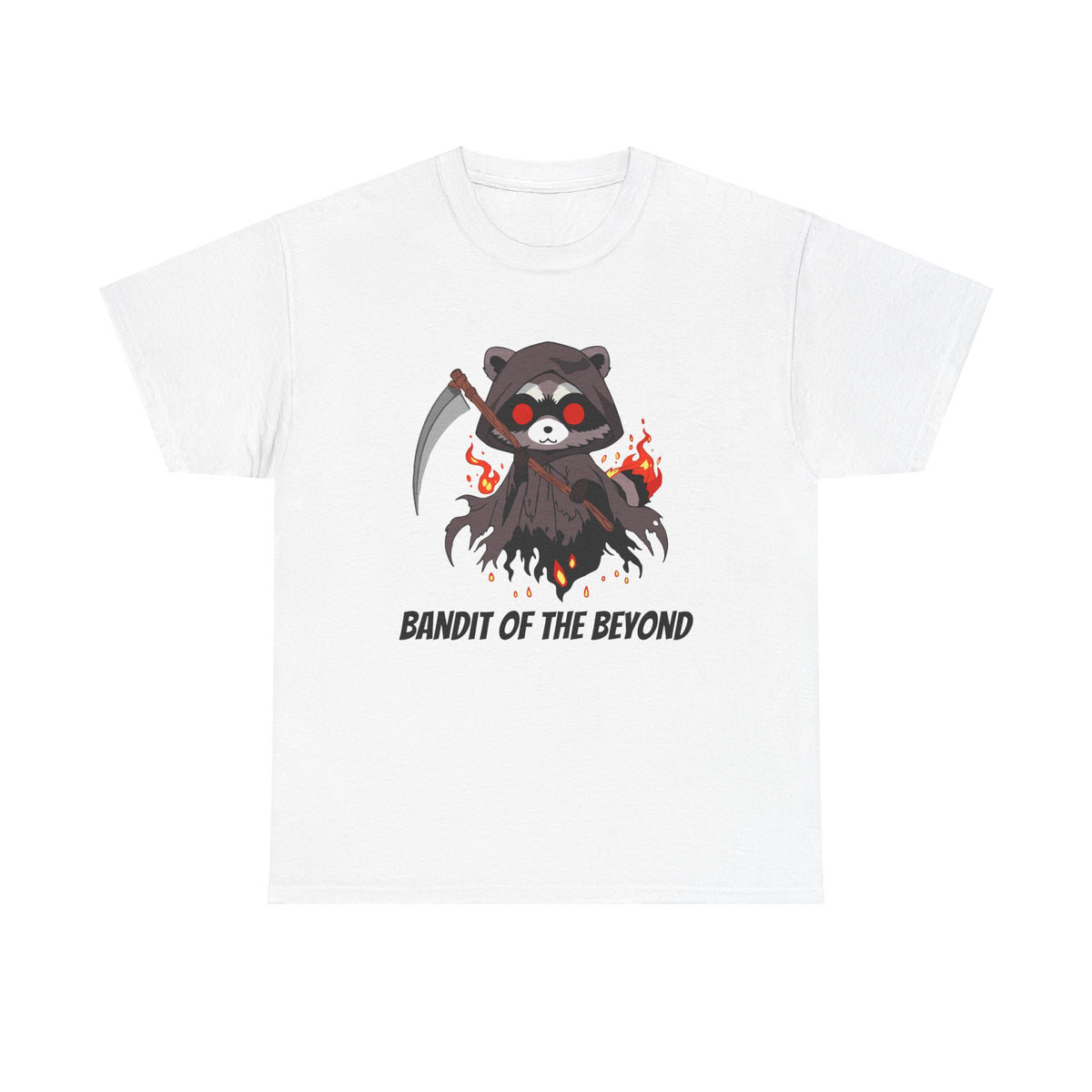 Raccoon Reaper T-Shirt - Bandit of the Beyond