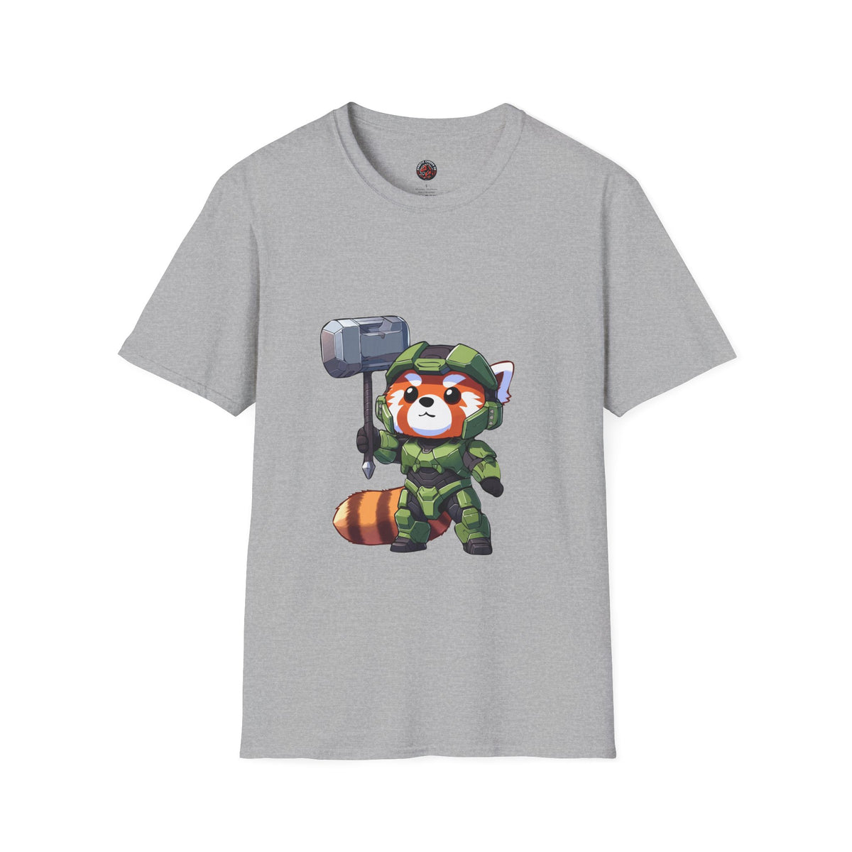 Spartan Red Panda Unisex Softstyle T-Shirt