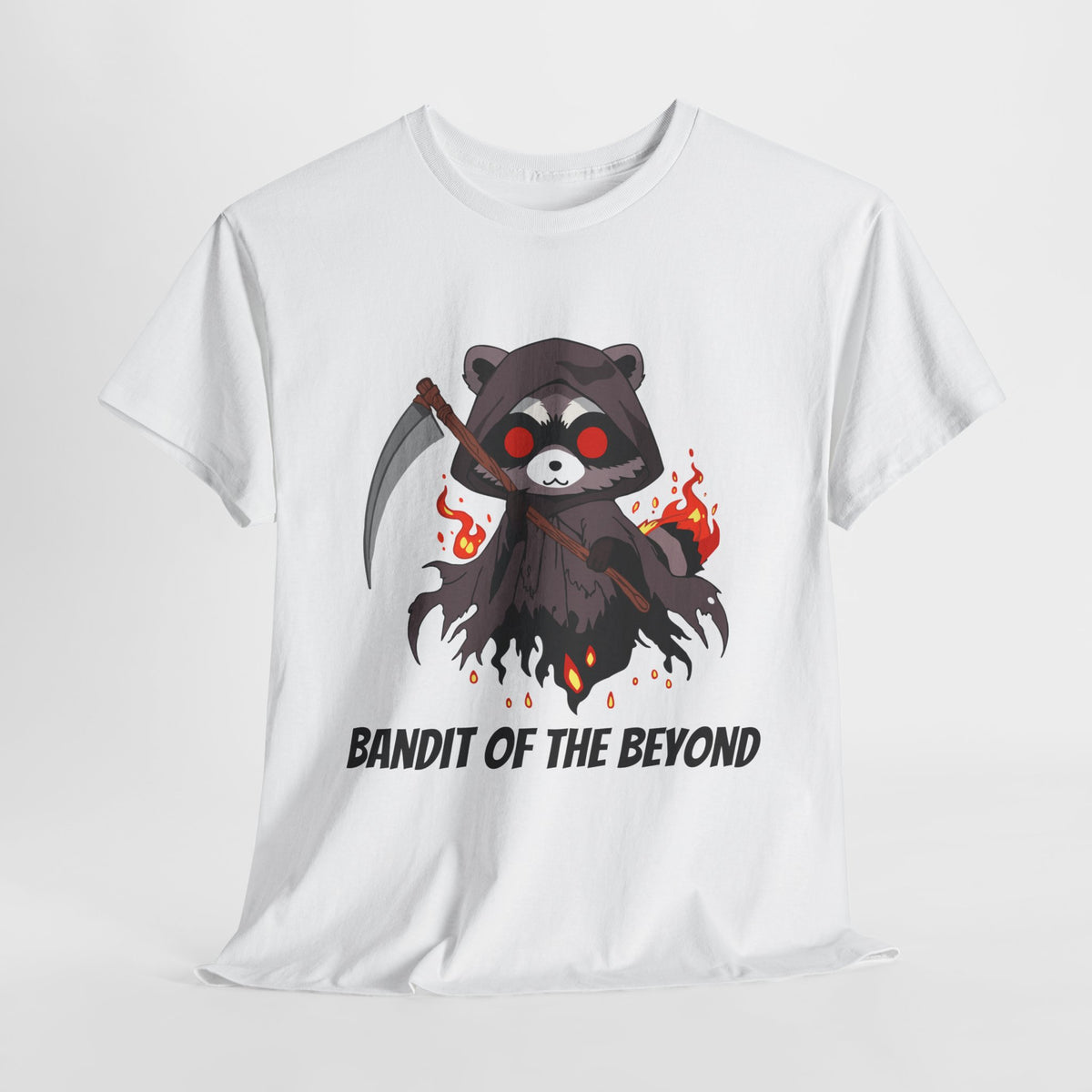 Raccoon Reaper T-Shirt - Bandit of the Beyond