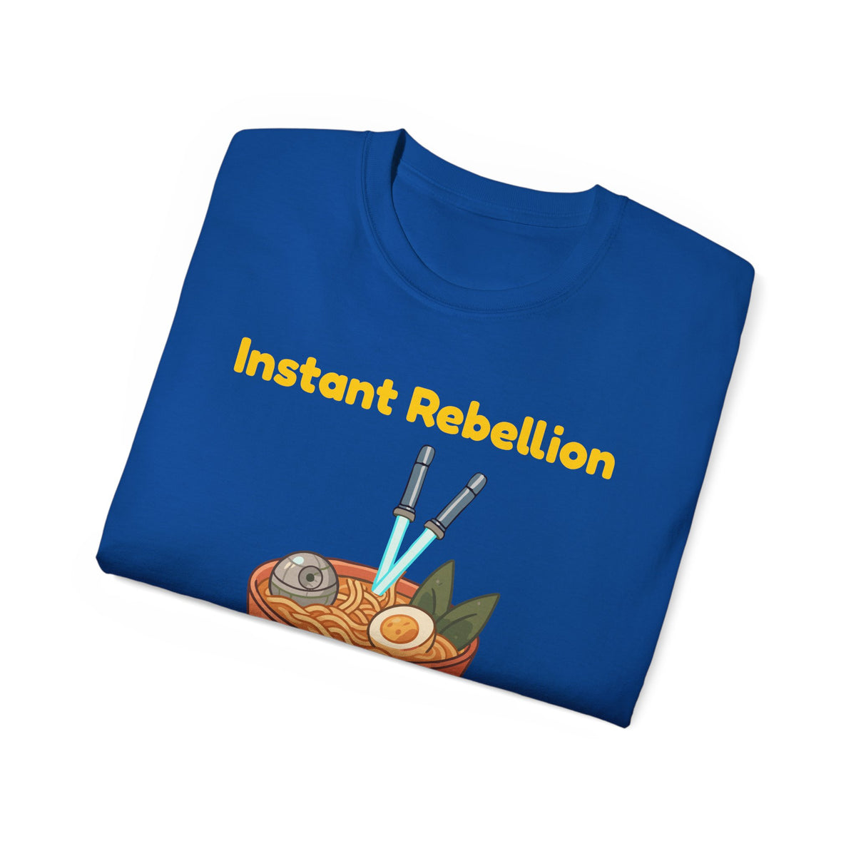 Funny Instant Ramen Unisex Ultra Cotton Tee – Perfect for Food Jedi!