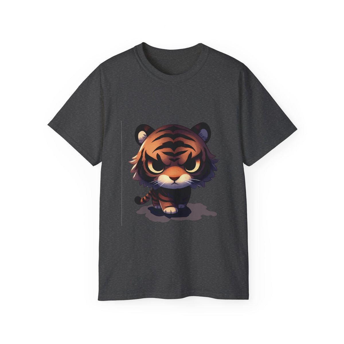 Shadowy Tiger Graphic Unisex Ultra Cotton Tee - Perfect for Animal Lovers