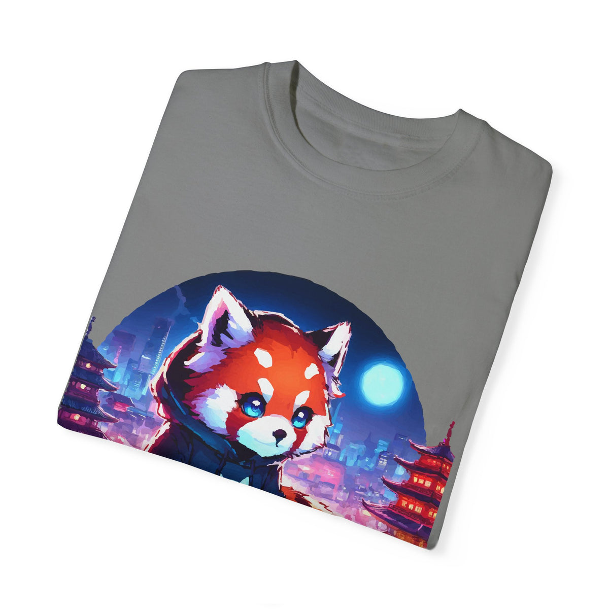 Red Panda Gamer T-Shirt - Cute & Funny Gaming Apparel