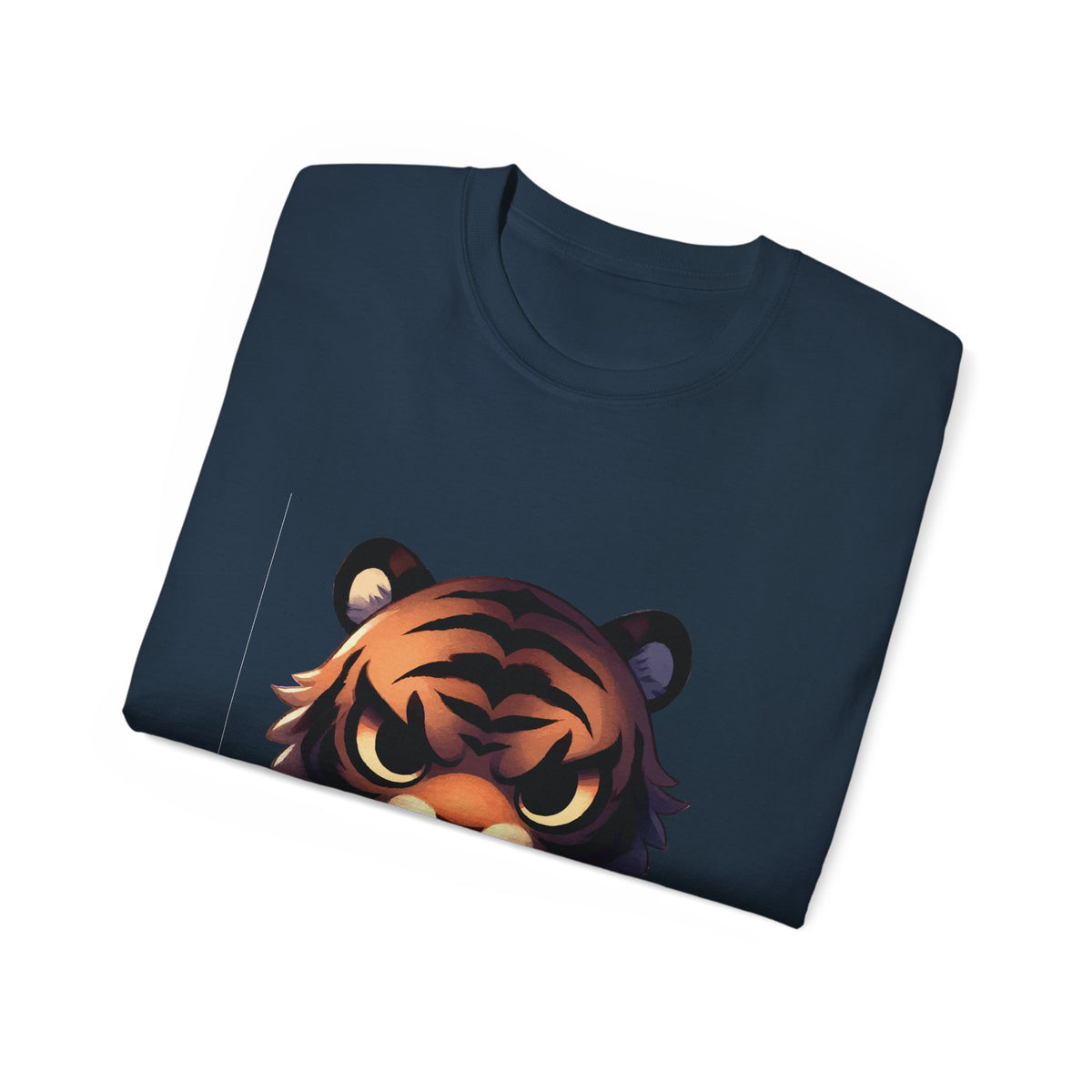 Shadowy Tiger Graphic Unisex Ultra Cotton Tee - Perfect for Animal Lovers