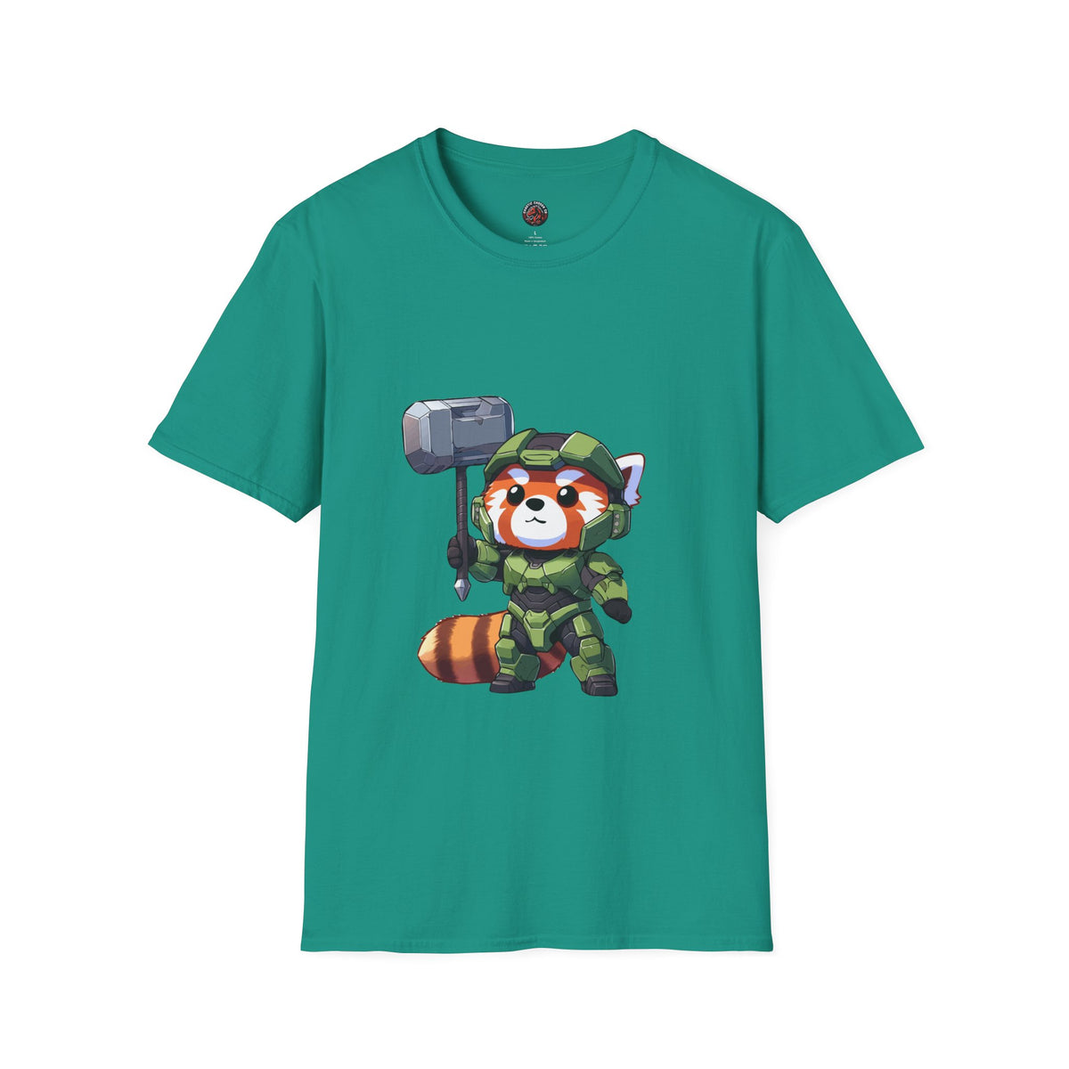 Spartan Red Panda Unisex Softstyle T-Shirt