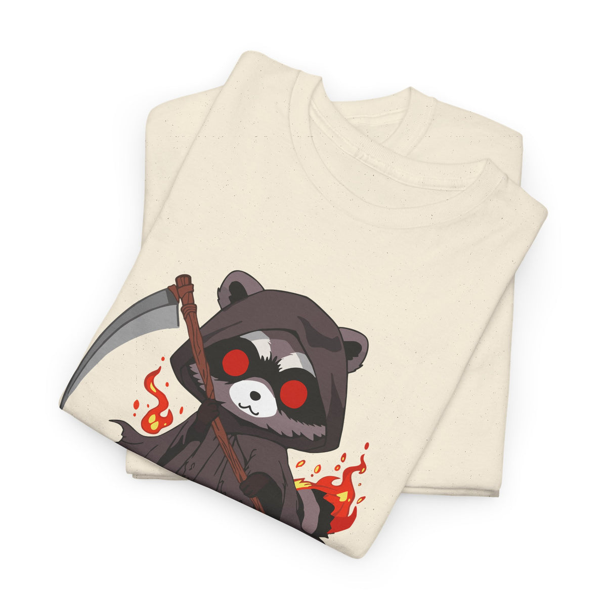 Raccoon Reaper T-Shirt - Bandit of the Beyond