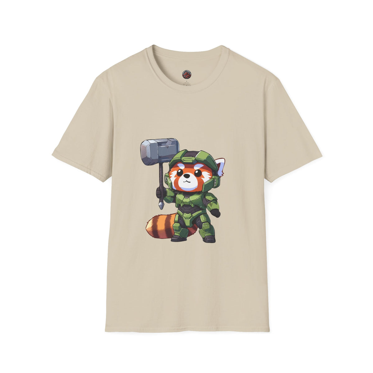 Spartan Red Panda Unisex Softstyle T-Shirt