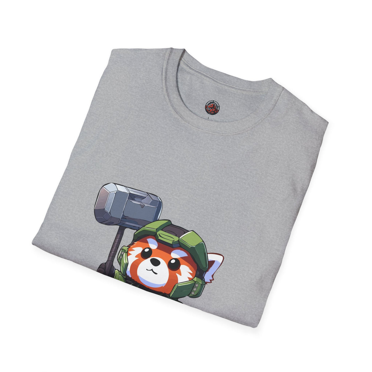 Spartan Red Panda Unisex Softstyle T-Shirt