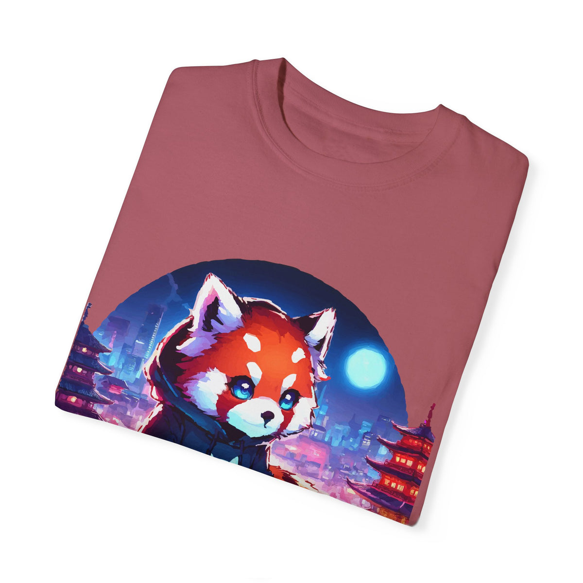 Red Panda Gamer T-Shirt - Cute & Funny Gaming Apparel