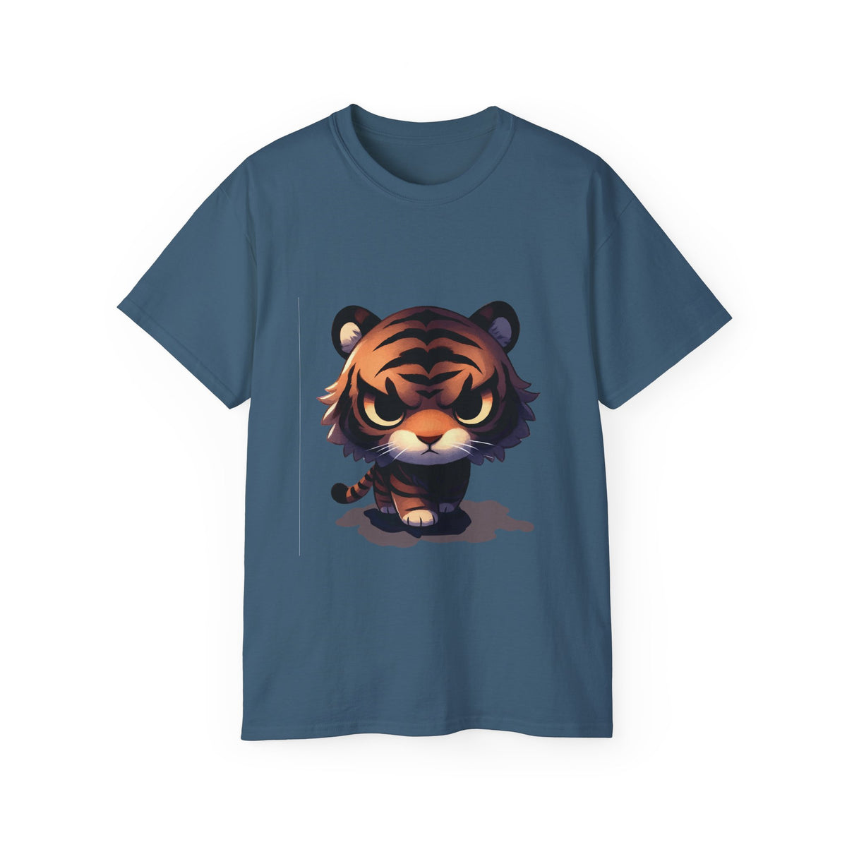 Shadowy Tiger Graphic Unisex Ultra Cotton Tee - Perfect for Animal Lovers