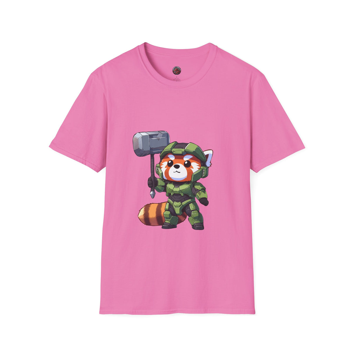 Spartan Red Panda Unisex Softstyle T-Shirt