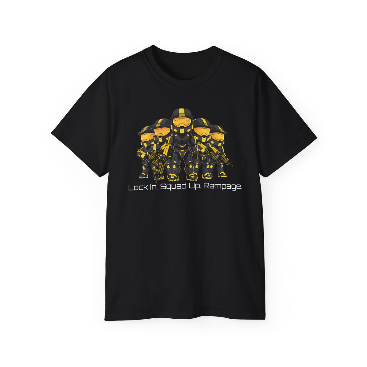Lock In Squad Up Dominate Tee - Unisex Ultra Cotton T-Shirt for Gamers