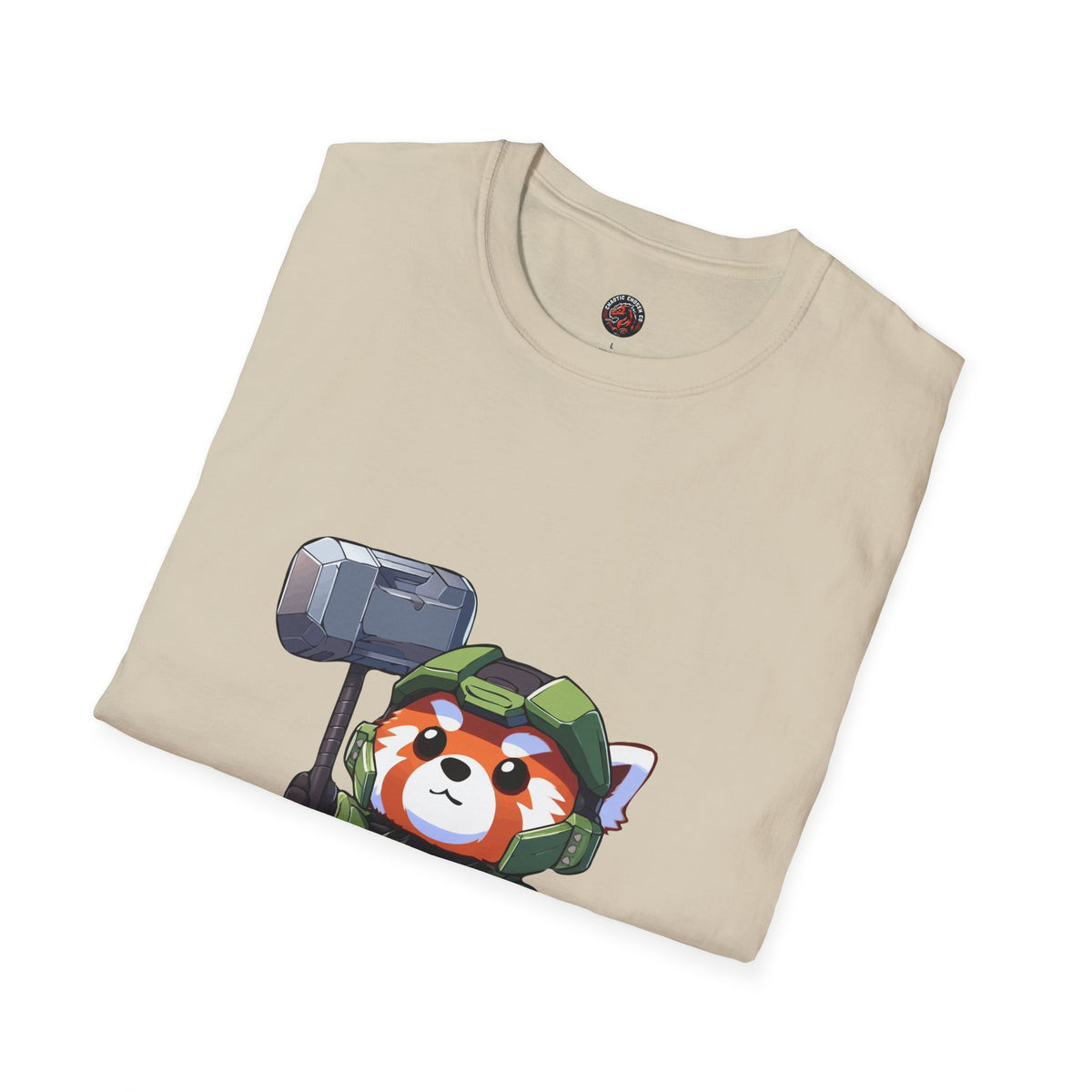 Spartan Red Panda Unisex Softstyle T-Shirt