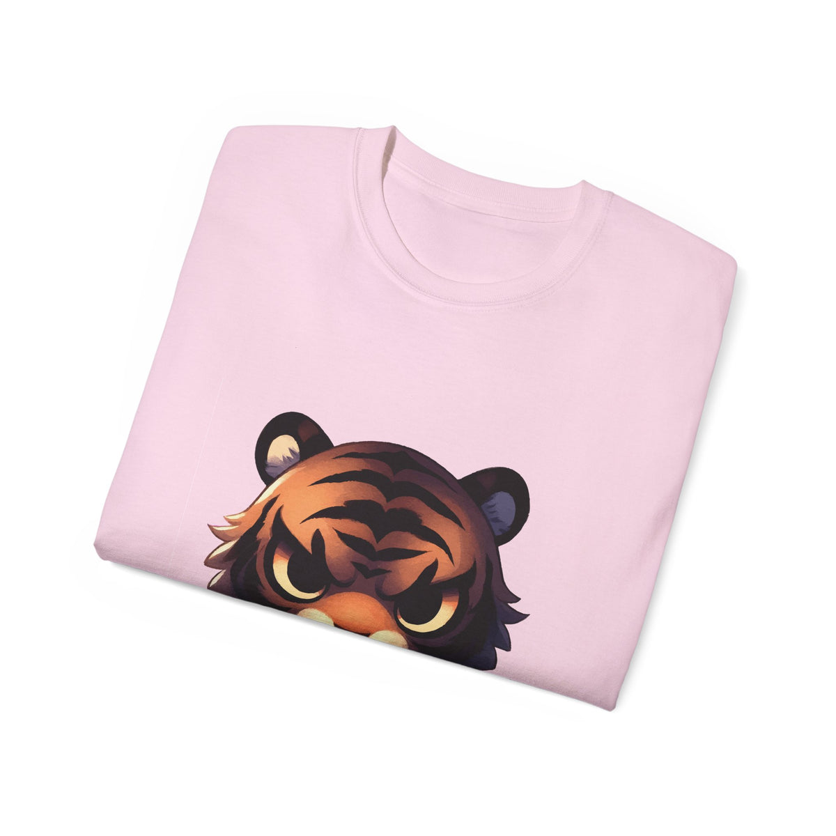 Shadowy Tiger Graphic Unisex Ultra Cotton Tee - Perfect for Animal Lovers