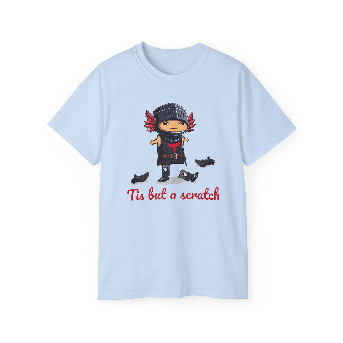 Funny Knight T-Shirt, Casual Wear, Gift for Gamers, Humor Tee, Unique Birthday Present, Quirky Costume Top