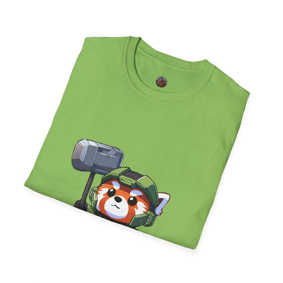Spartan Red Panda Unisex Softstyle T-Shirt