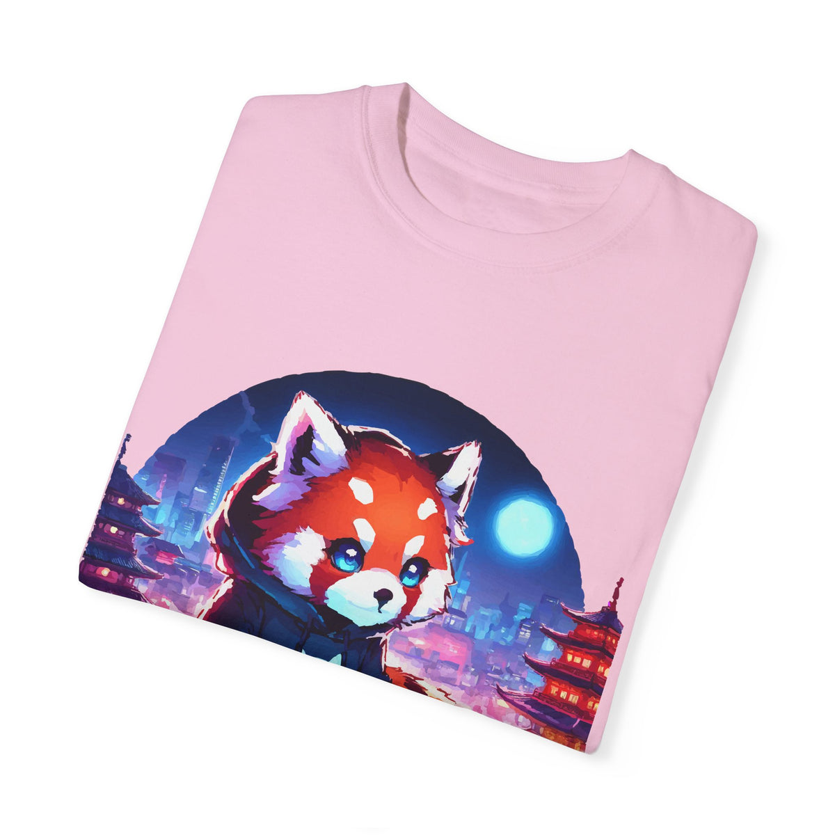 Red Panda Gamer T-Shirt - Cute & Funny Gaming Apparel