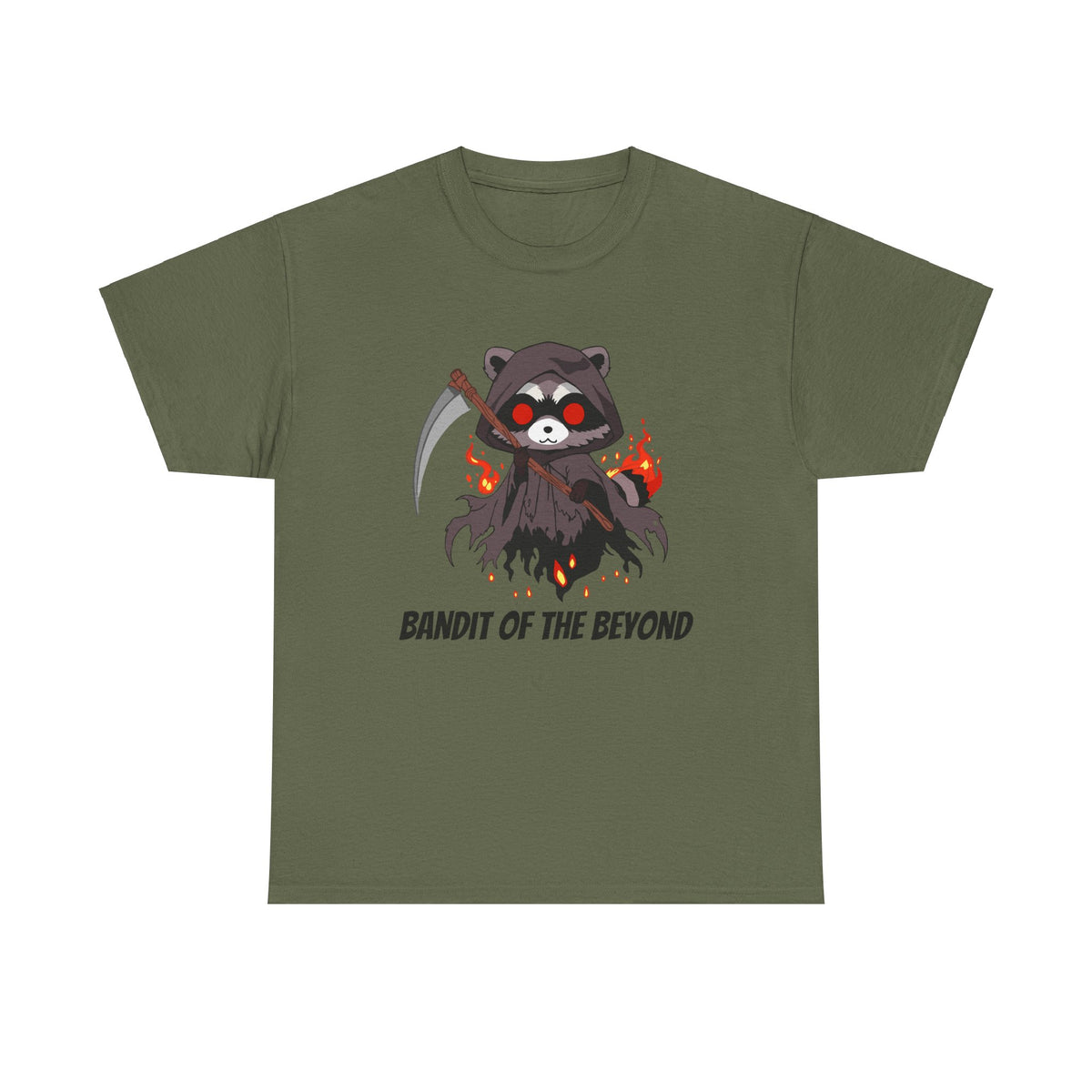 Raccoon Reaper T-Shirt - Bandit of the Beyond