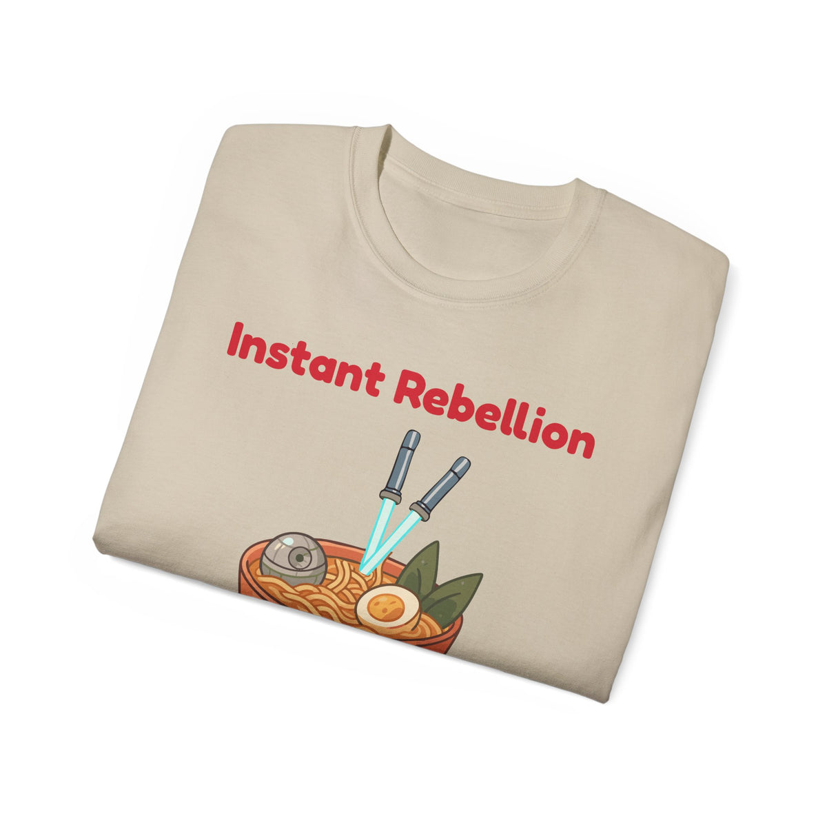 Funny Instant Ramen Unisex Ultra Cotton Tee – Perfect for Food Jedi!