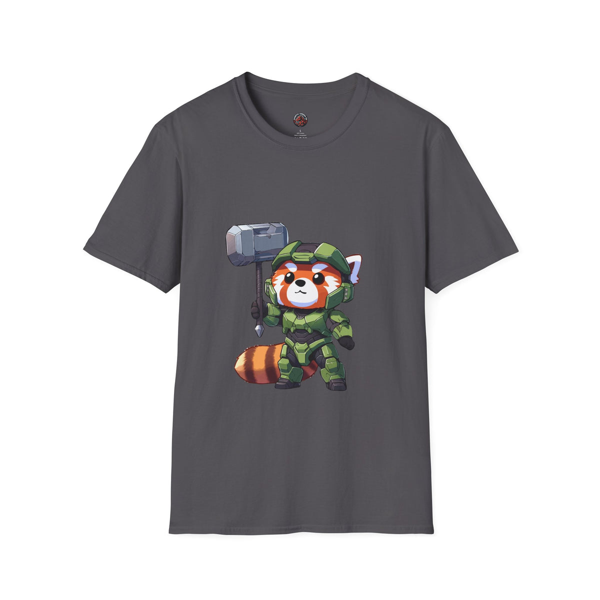 Spartan Red Panda Unisex Softstyle T-Shirt
