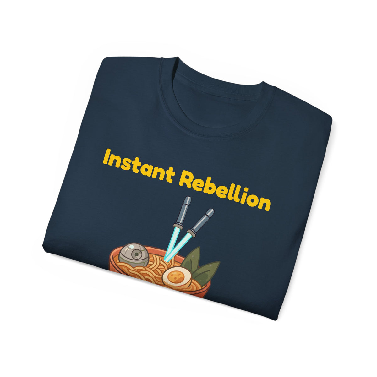 Funny Instant Ramen Unisex Ultra Cotton Tee – Perfect for Food Jedi!