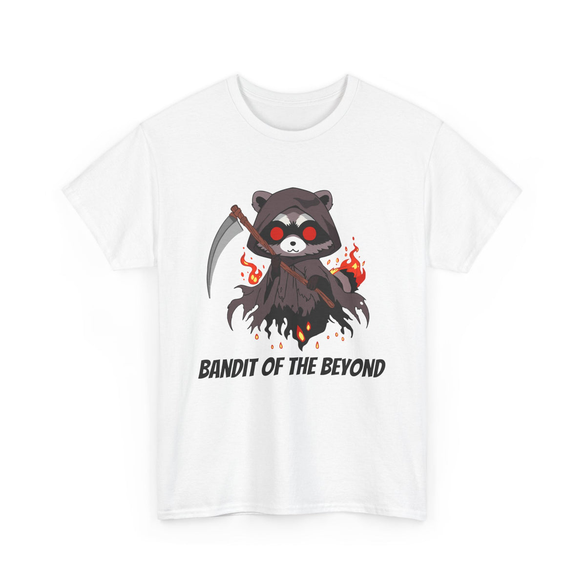 Raccoon Reaper T-Shirt - Bandit of the Beyond