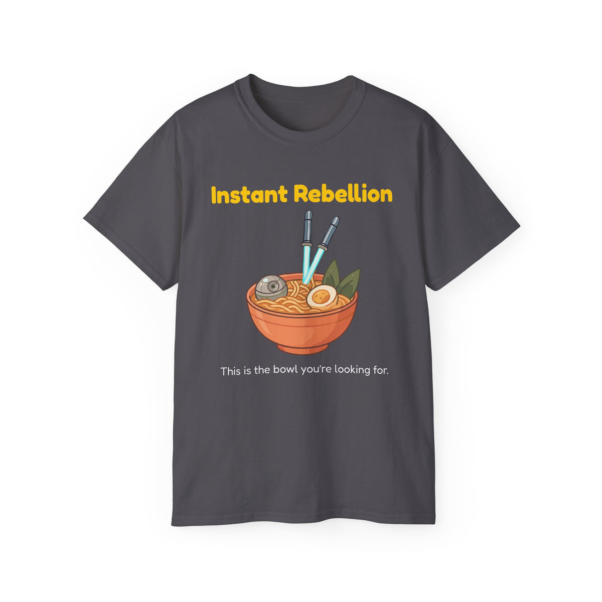 Funny Instant Ramen Unisex Ultra Cotton Tee – Perfect for Food Jedi!