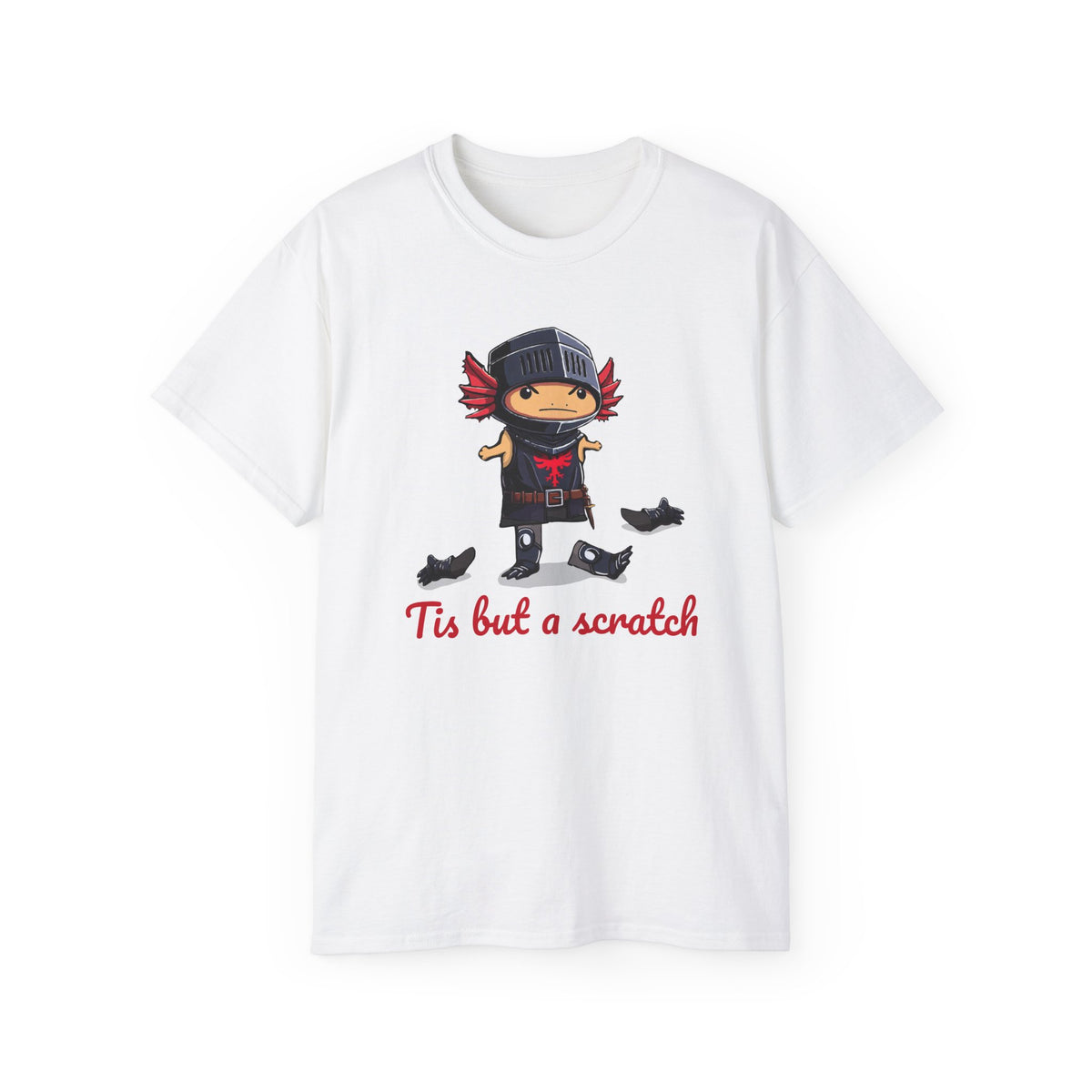 Funny Knight T-Shirt, Casual Wear, Gift for Gamers, Humor Tee, Unique Birthday Present, Quirky Costume Top