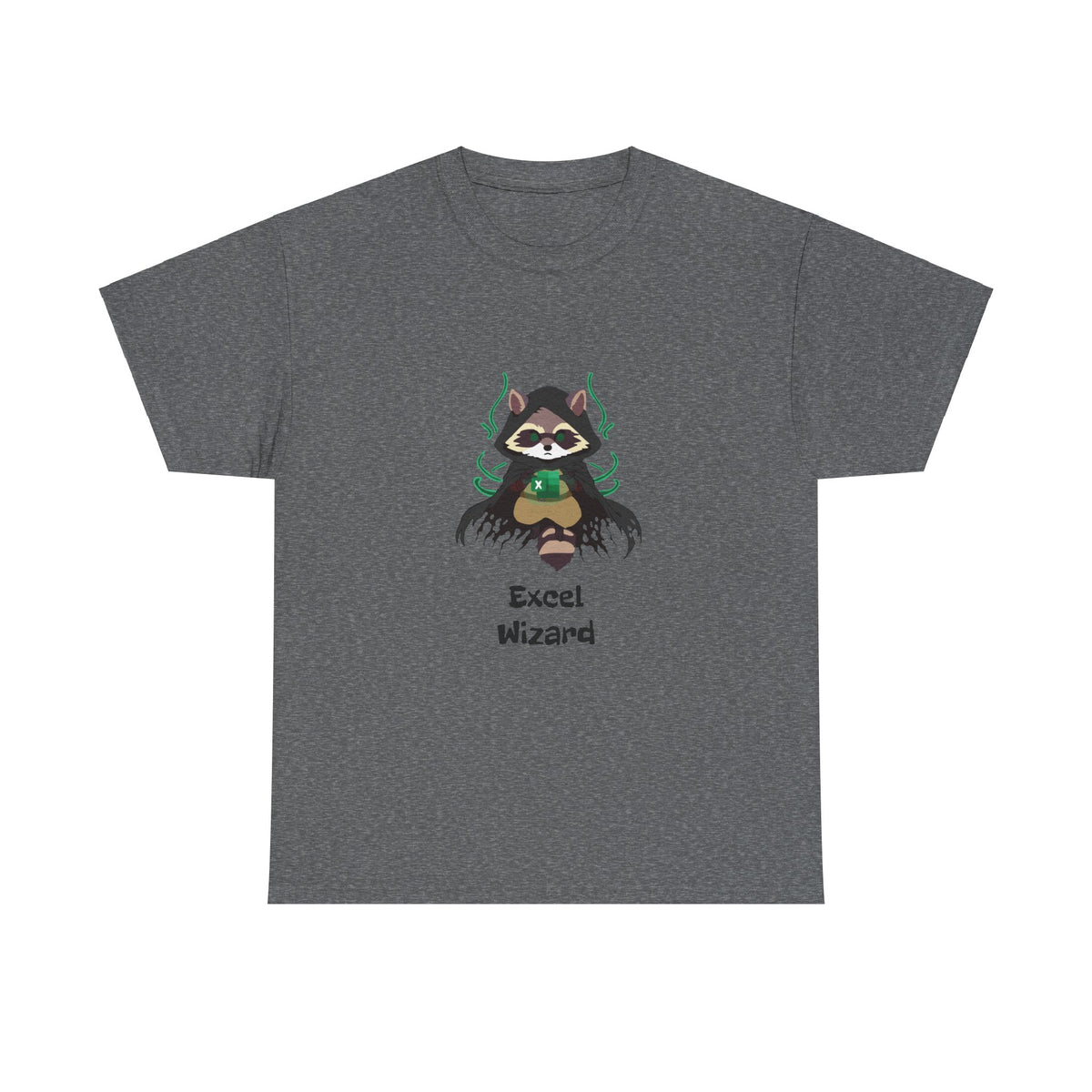 Excel Wizard Raccoon T-Shirt - Unleash Your Inner Spreadsheet Master!