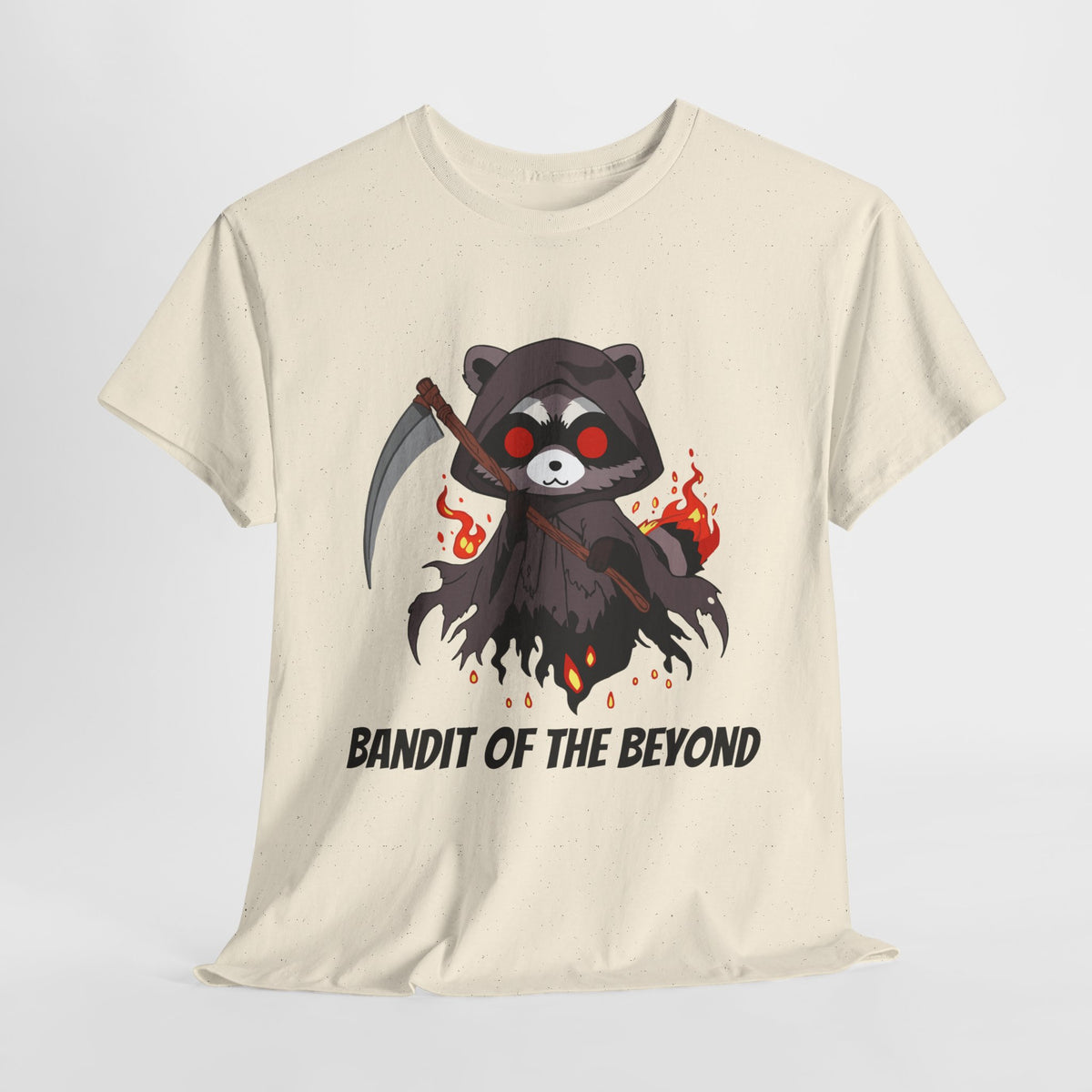 Raccoon Reaper T-Shirt - Bandit of the Beyond
