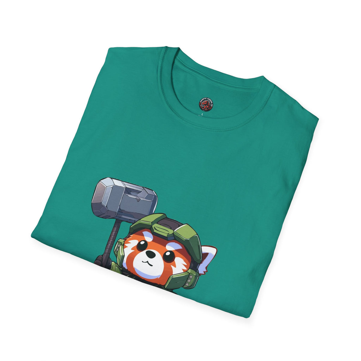 Spartan Red Panda Unisex Softstyle T-Shirt