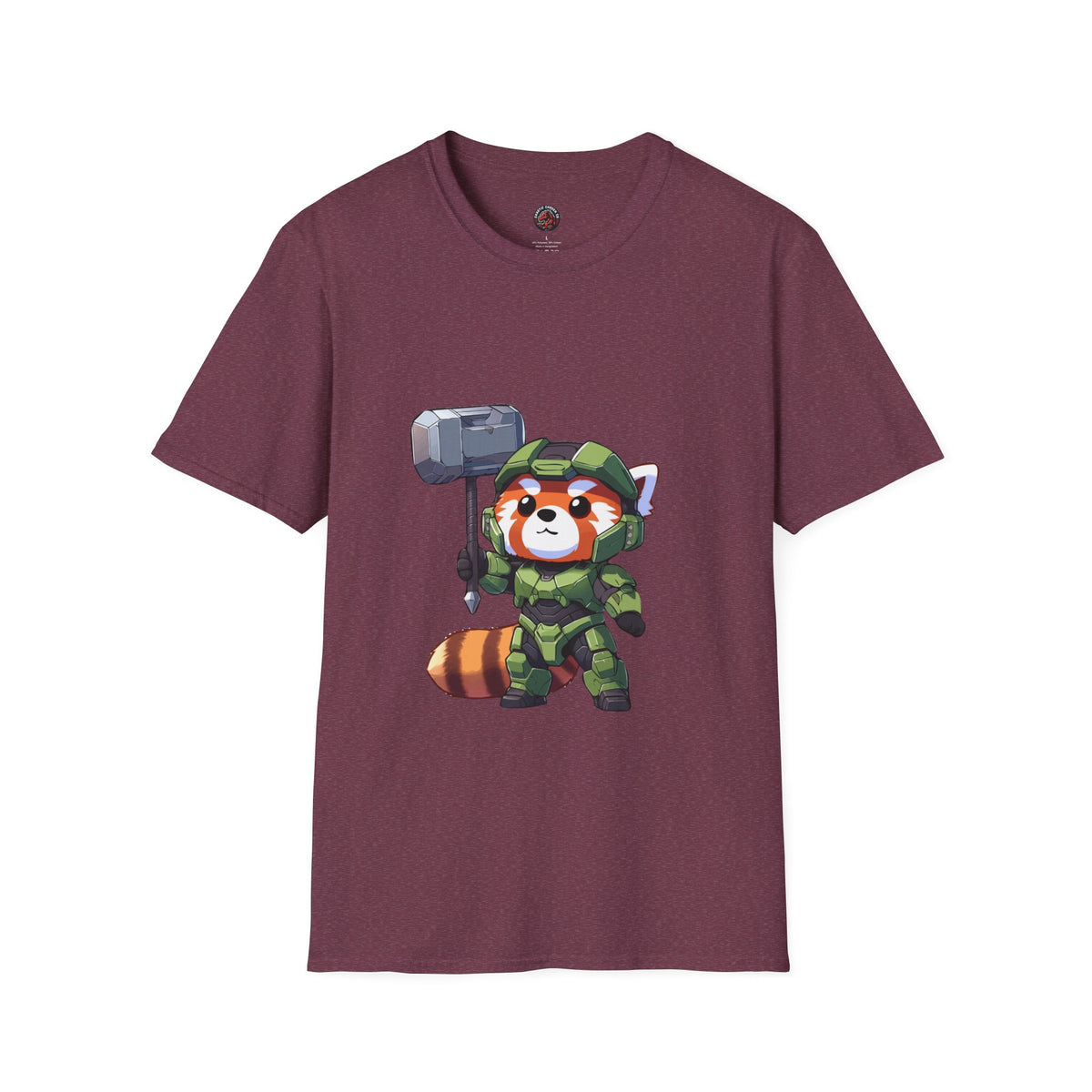 Spartan Red Panda Unisex Softstyle T-Shirt