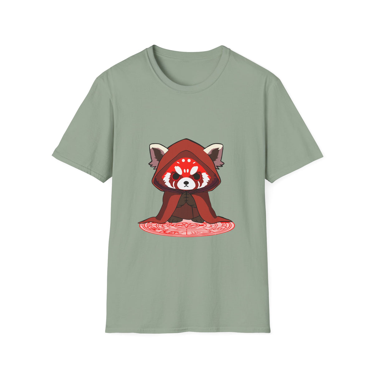 Cloaked Red Panda Unisex Softstyle T-Shirt