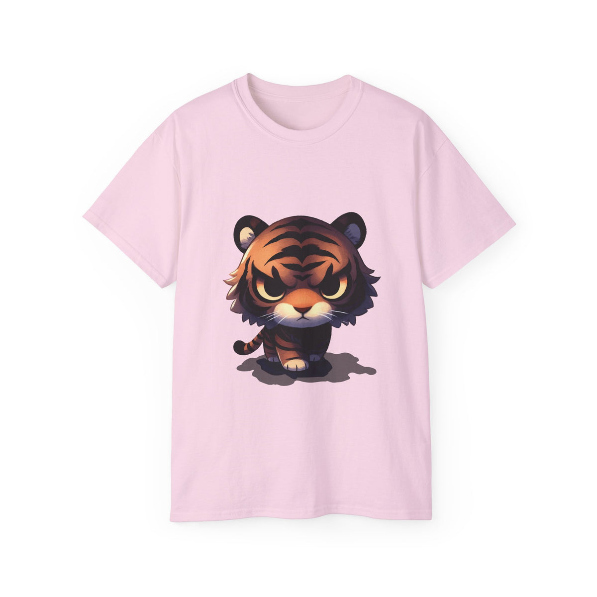 Shadowy Tiger Graphic Unisex Ultra Cotton Tee - Perfect for Animal Lovers