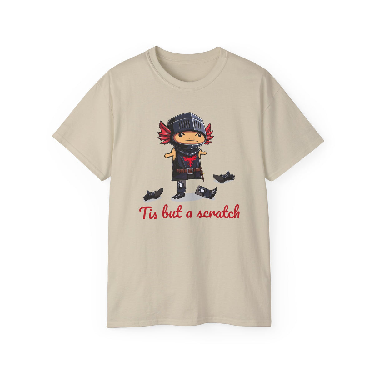 Funny Knight T-Shirt, Casual Wear, Gift for Gamers, Humor Tee, Unique Birthday Present, Quirky Costume Top