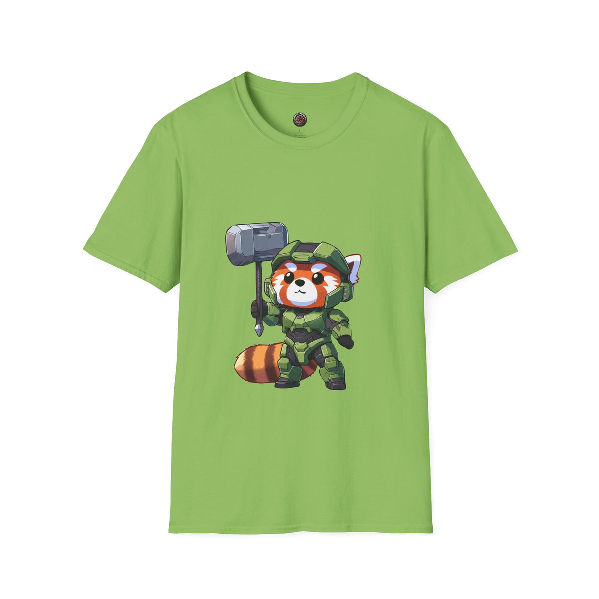 Spartan Red Panda Unisex Softstyle T-Shirt
