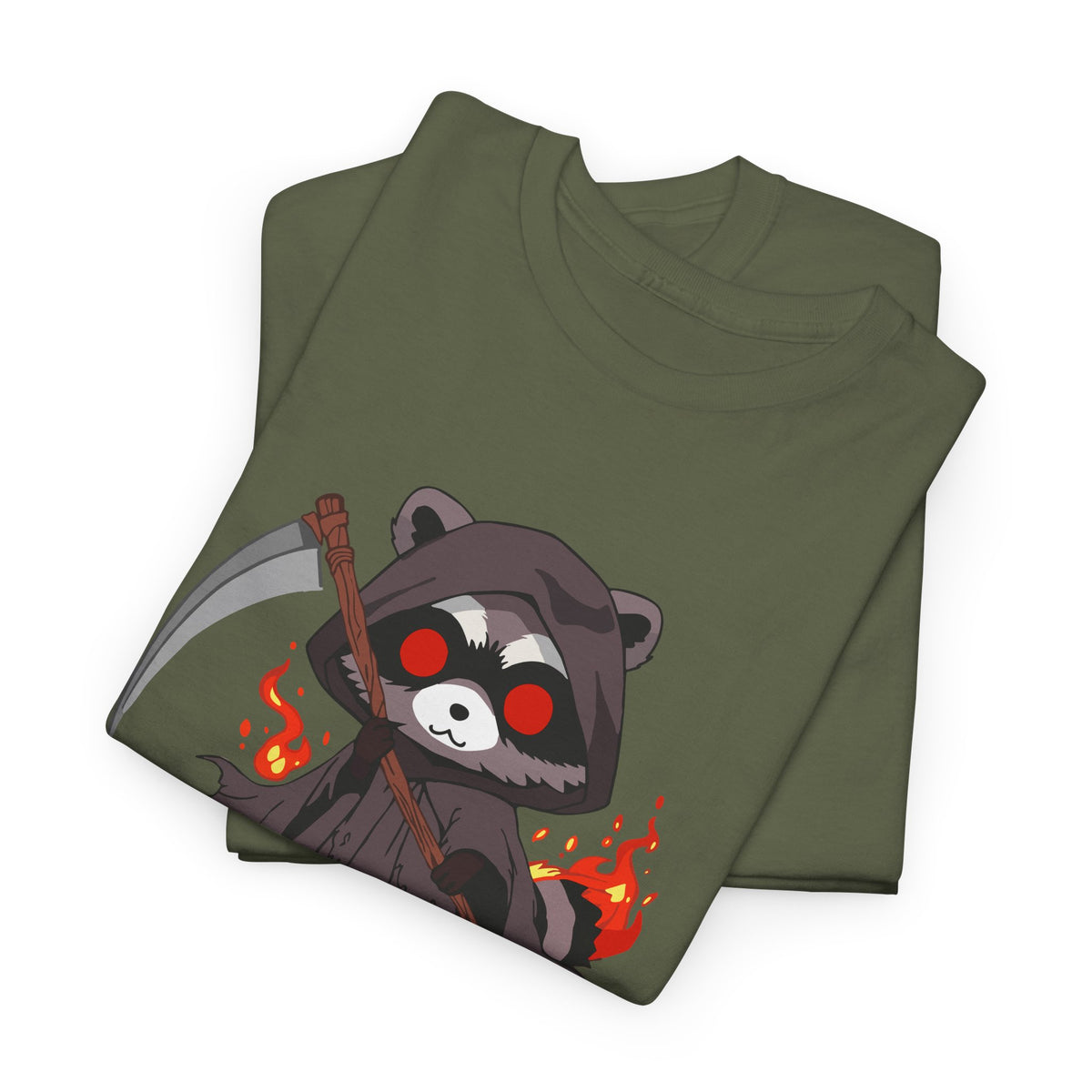 Raccoon Reaper T-Shirt - Bandit of the Beyond