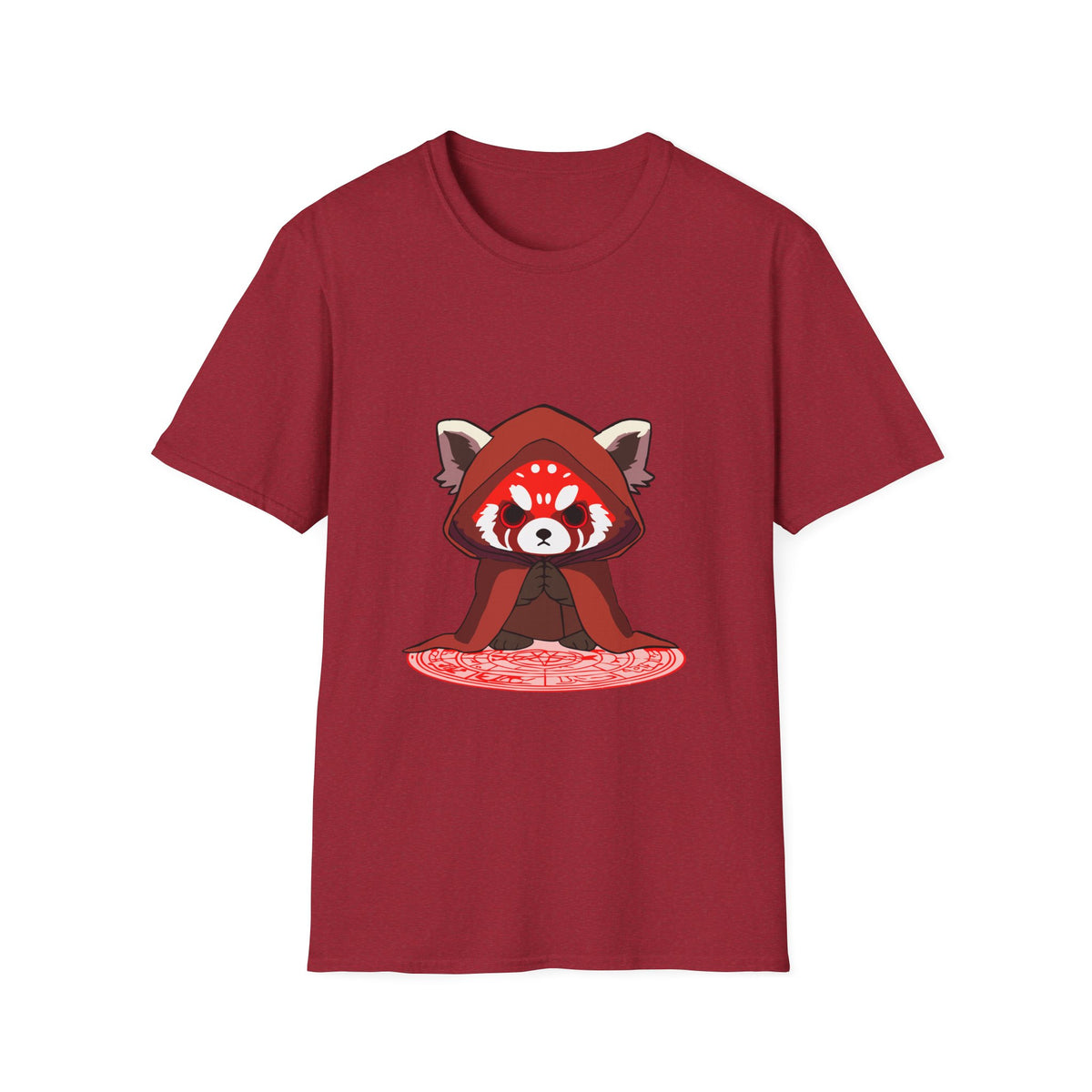 Cloaked Red Panda Unisex Softstyle T-Shirt