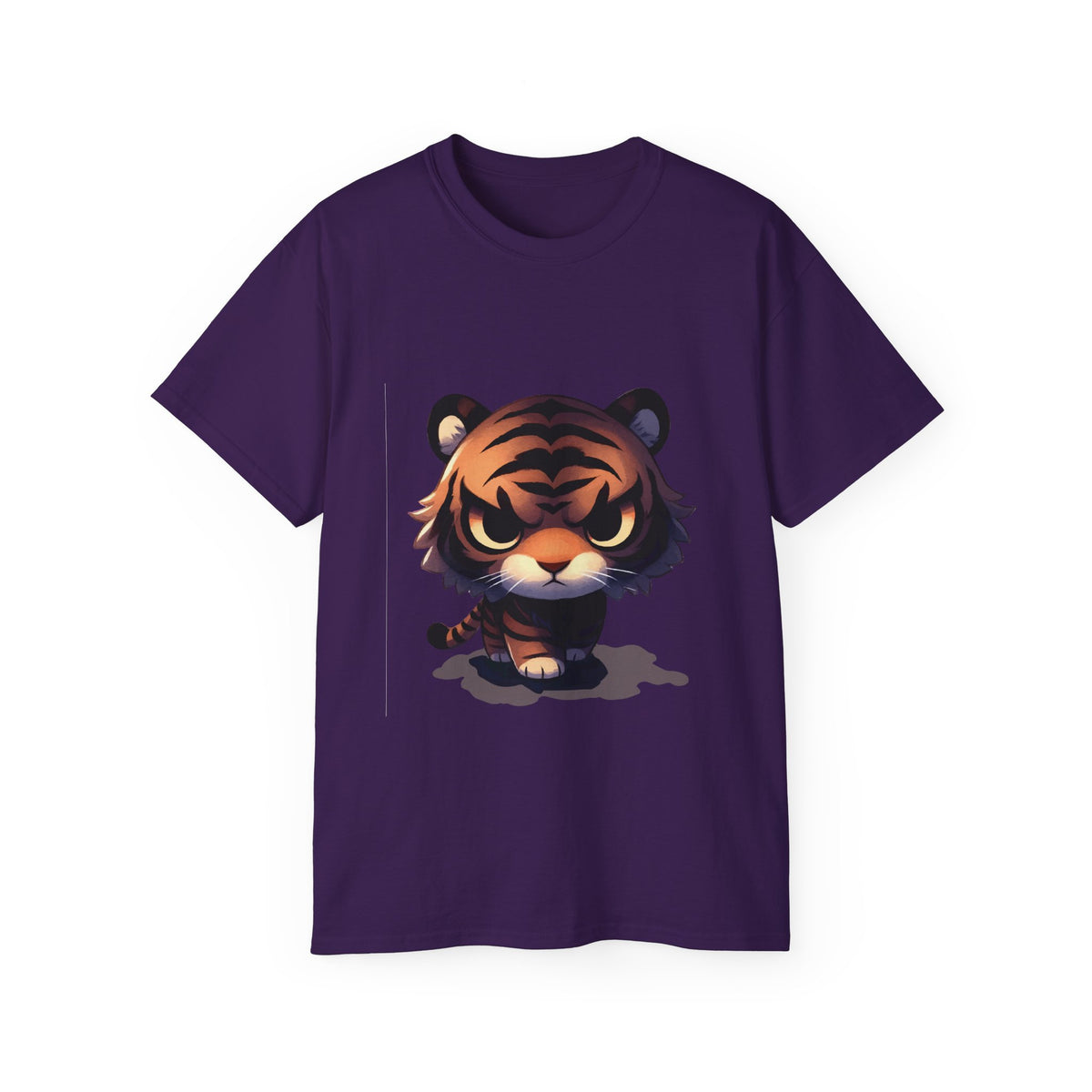 Shadowy Tiger Graphic Unisex Ultra Cotton Tee - Perfect for Animal Lovers