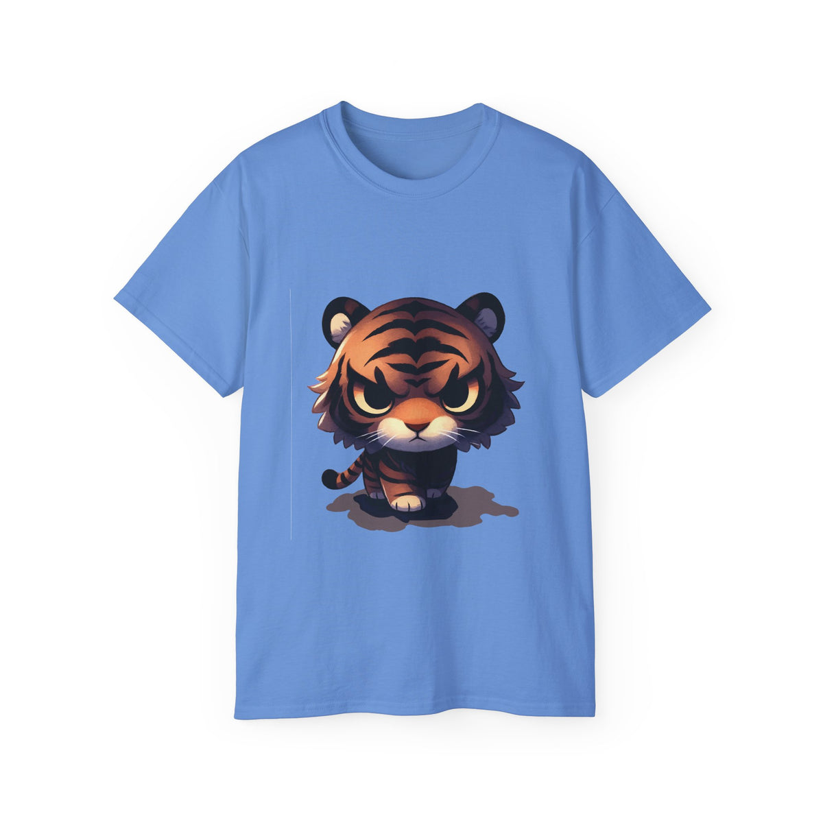 Shadowy Tiger Graphic Unisex Ultra Cotton Tee - Perfect for Animal Lovers