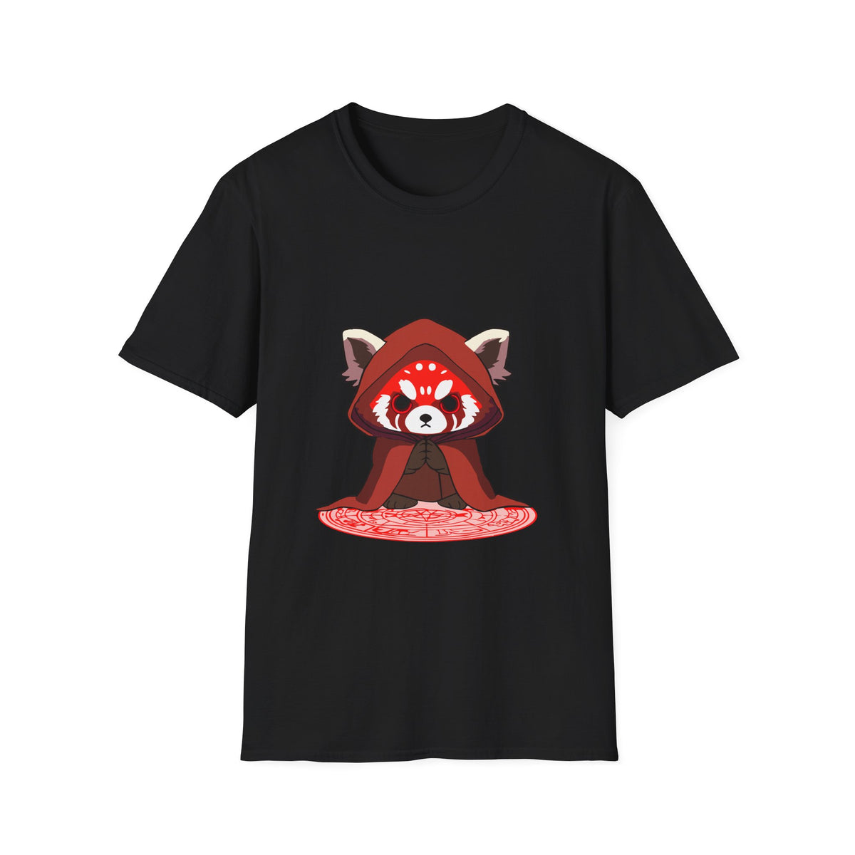 Cloaked Red Panda Unisex Softstyle T-Shirt