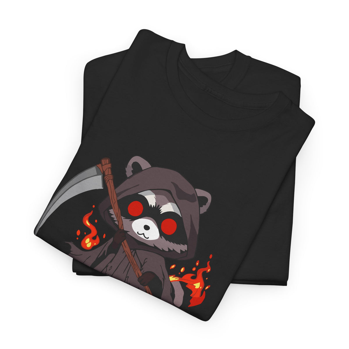 Raccoon Reaper T-Shirt - Bandit of the Beyond