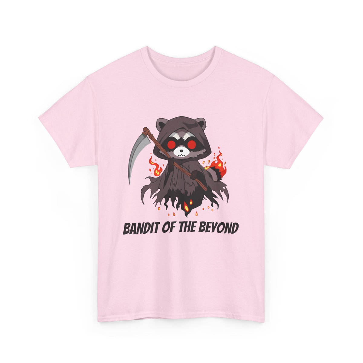 Raccoon Reaper T-Shirt - Bandit of the Beyond