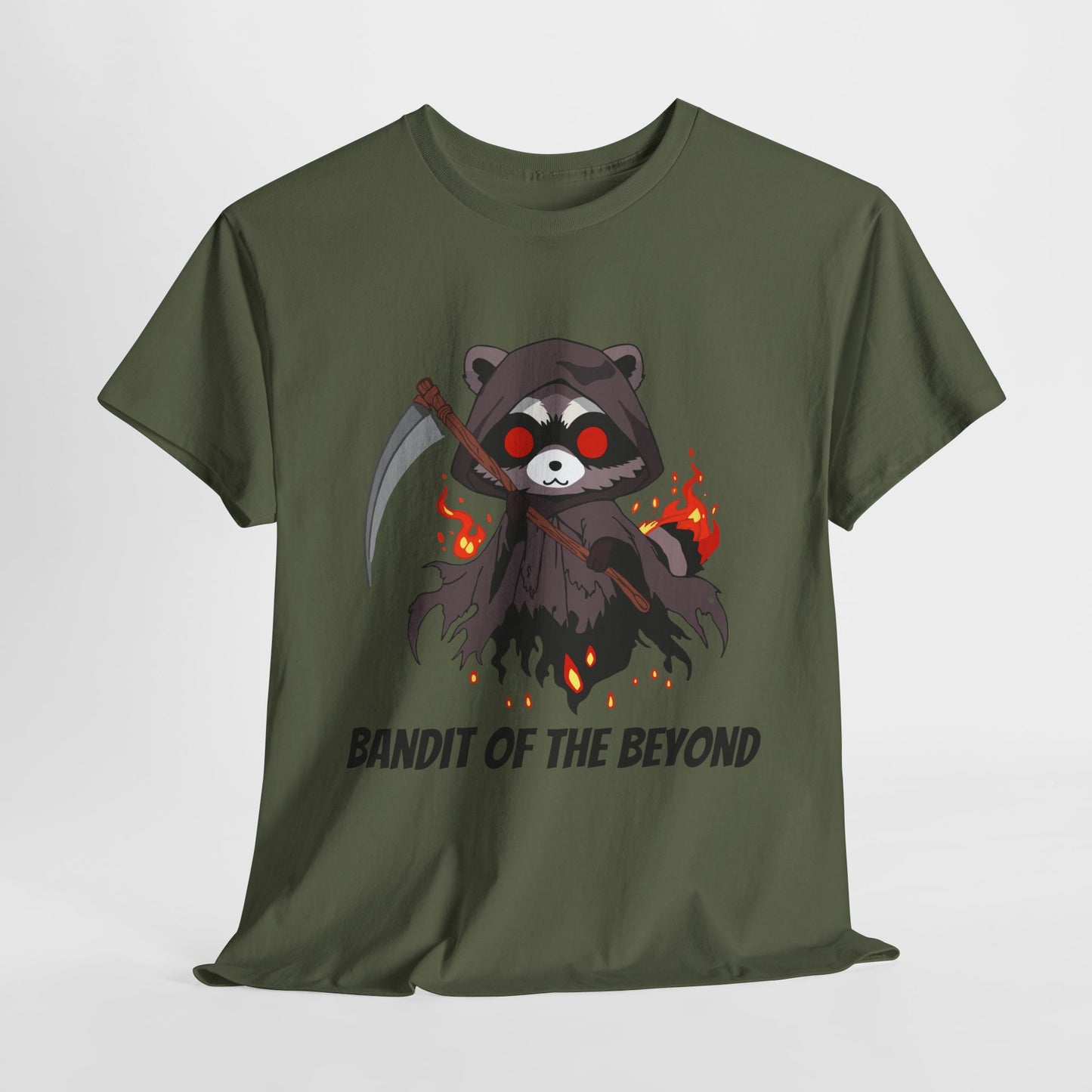 Raccoon Reaper T-Shirt - Bandit of the Beyond