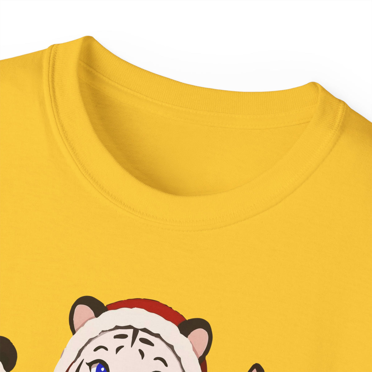 Cute Christmas Animals Tee — Santa Panda, Tiger & Fox Holiday T-Shirt