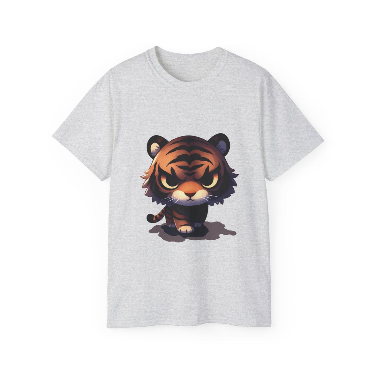 Shadowy Tiger Graphic Unisex Ultra Cotton Tee - Perfect for Animal Lovers